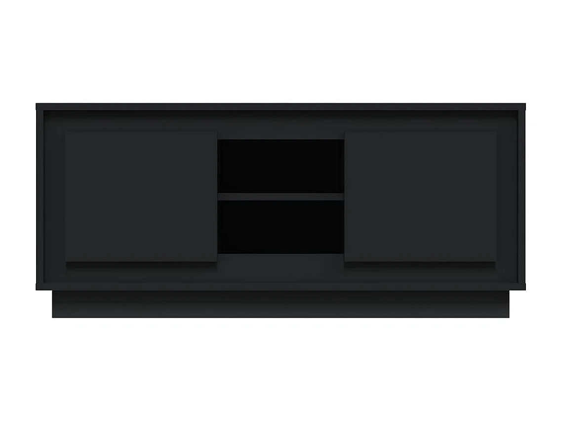 Móvel para TV 102x35x45 cm madeira processada preto