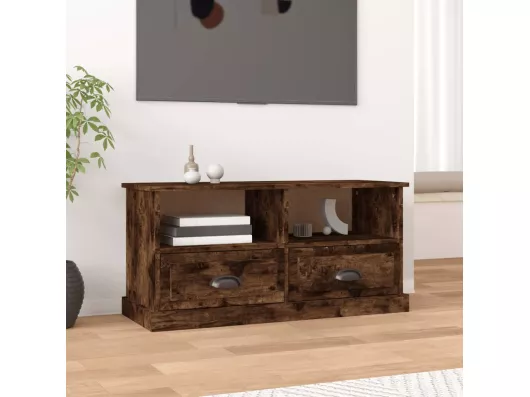 Kauf Unique TV-Schrank Räuchereiche 93x35,5x45 cm Holzwerkstoff