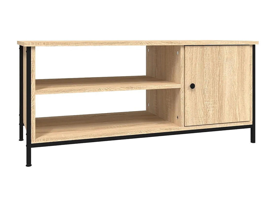 Mobile Porta TV Rovere Sonoma 100x40x45 cm in Legno Multistrato