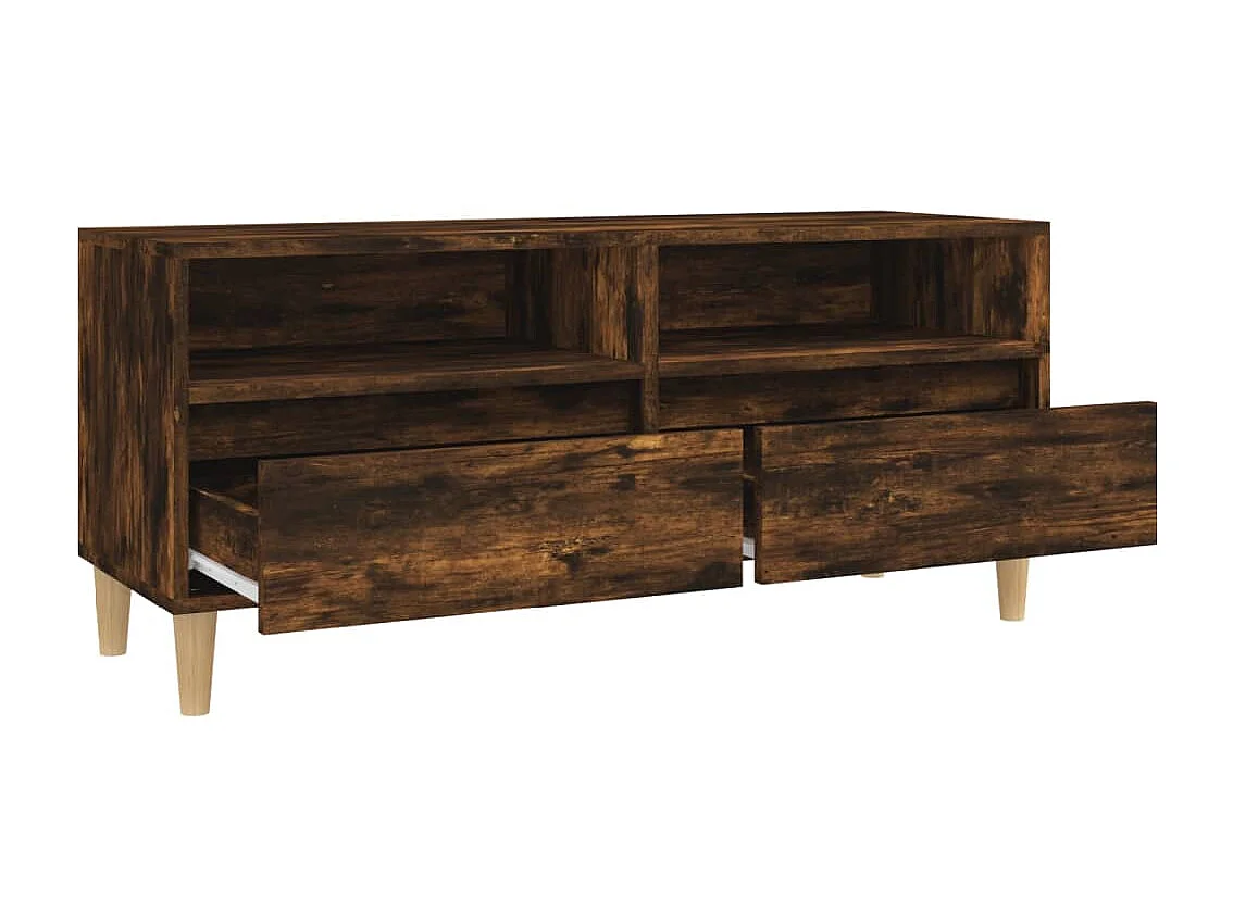 TV-Schrank Räuchereiche 100x34,5x44,5 cm Holzwerkstoff