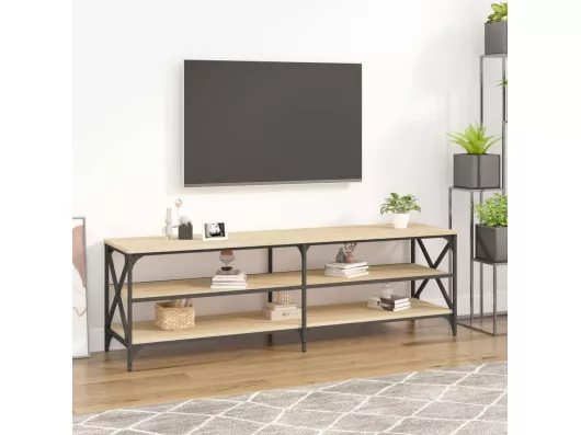 Kauf Unique TV-Schrank Sonoma-Eiche 160x40x50 cm Holzwerkstoff