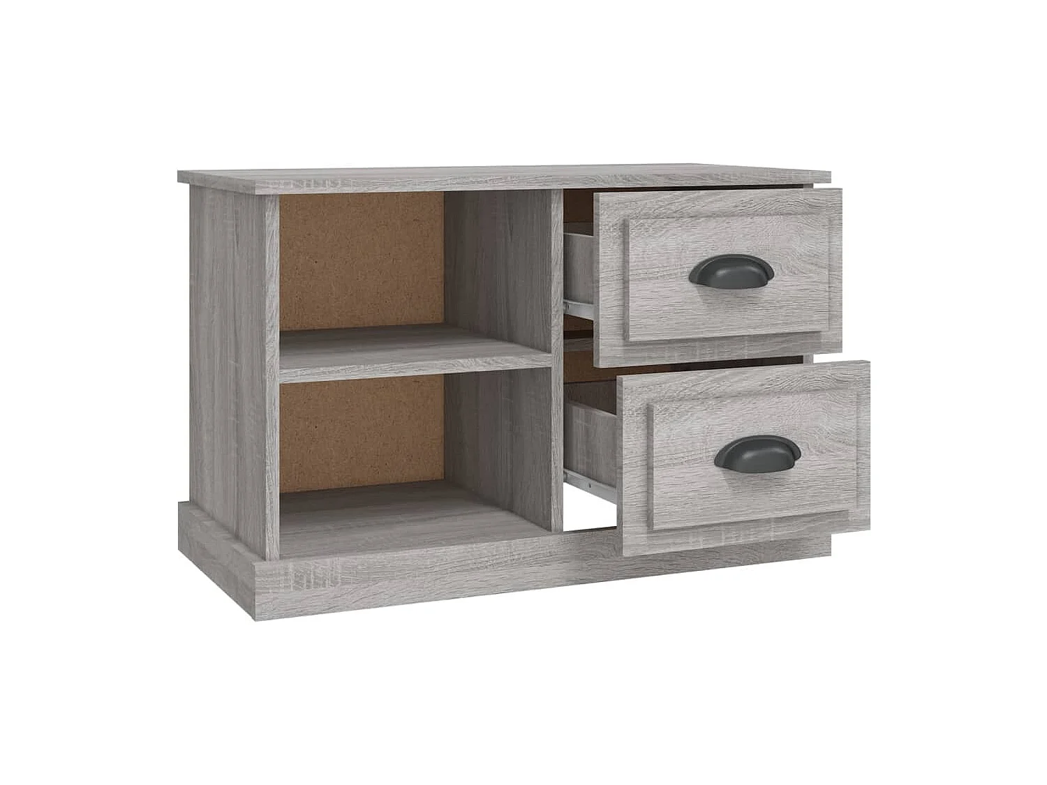 Mueble para TV madera contrachapada gris Sonoma 73x35,5x47,5 cm