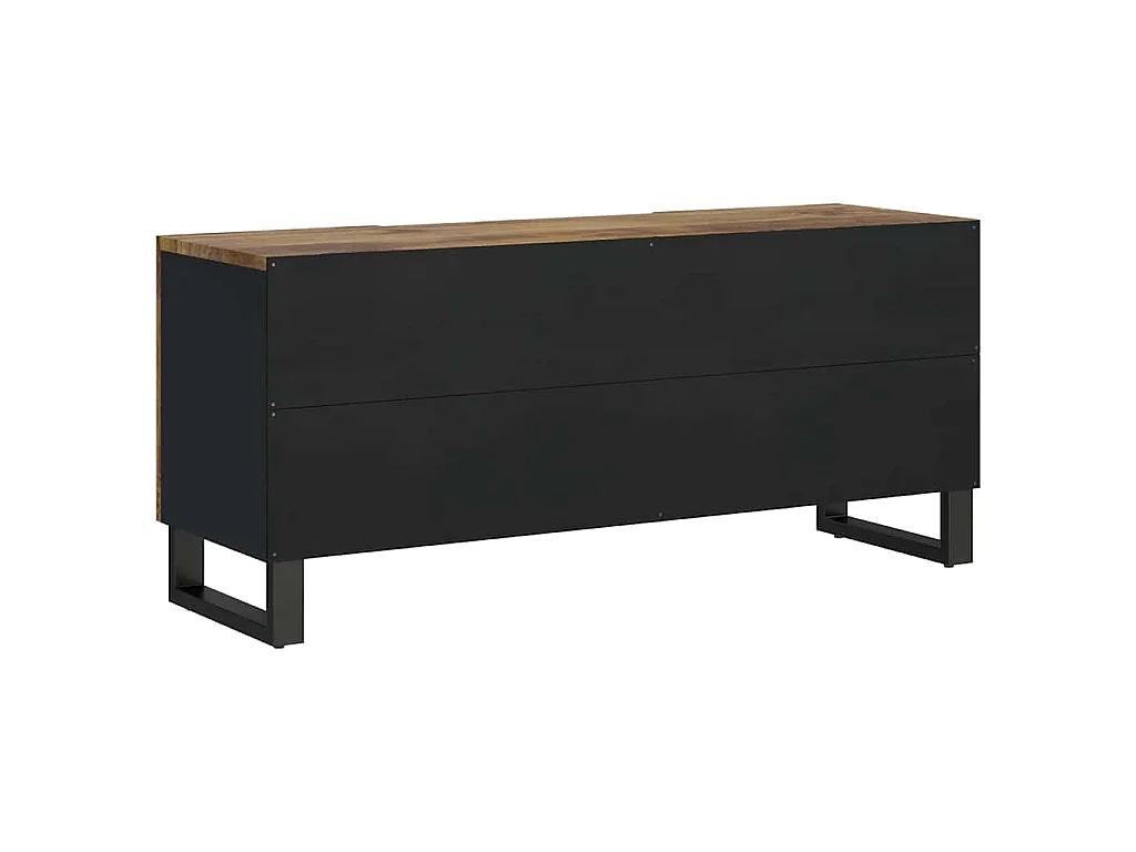 Mobile TV 105x33,5x46cm Legno Massello Mango Legno Multistrato