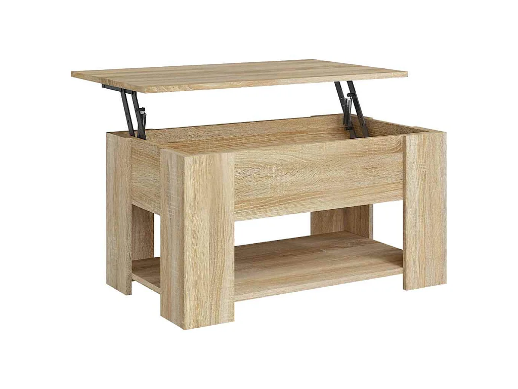 Couchtisch Sonoma-Eiche 79x49x41 cm Holzwerkstoff