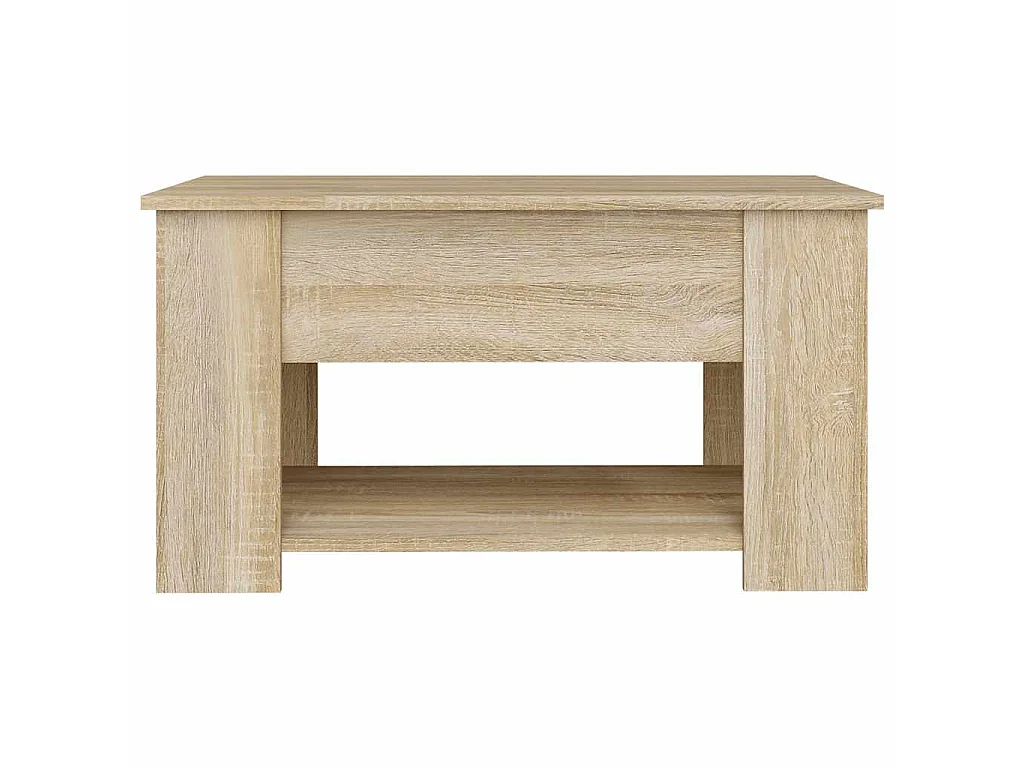 Couchtisch Sonoma-Eiche 79x49x41 cm Holzwerkstoff