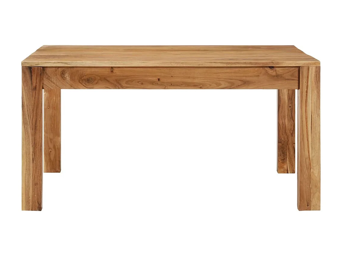 Table basse 80x80x40 cm Bois d'acacia massif