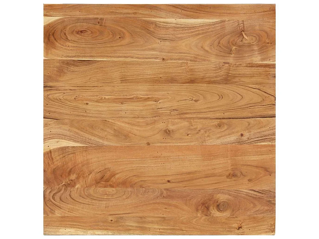 Table basse 80x80x40 cm Bois d'acacia massif