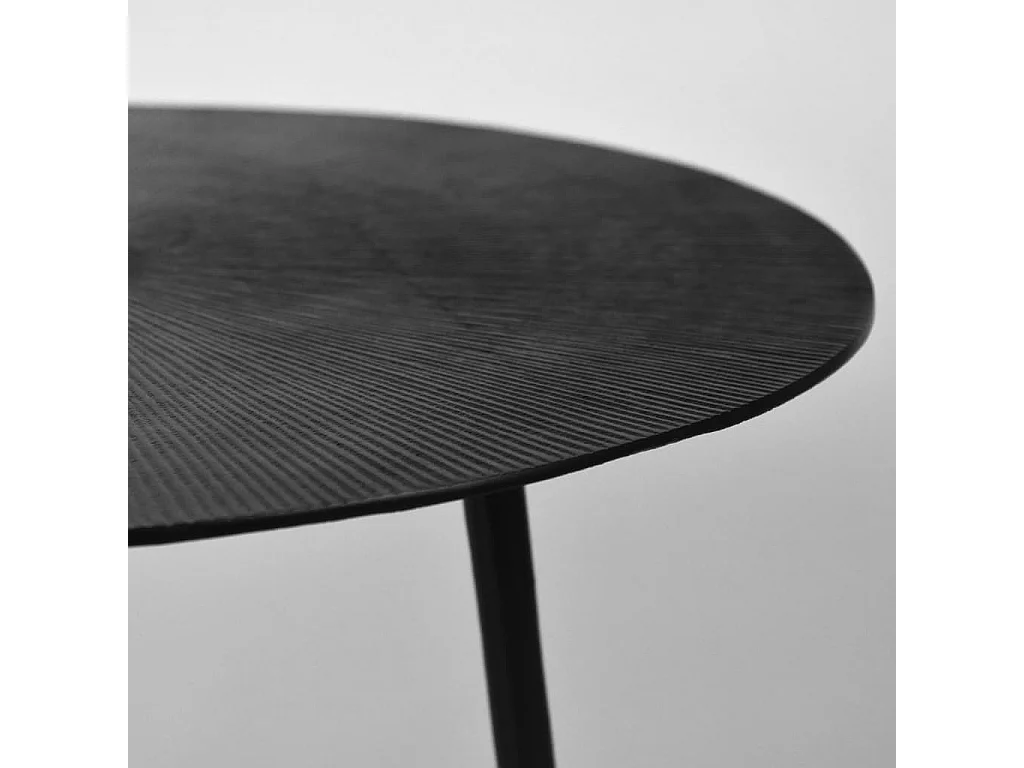 LABEL51 3-tlg. Couchtisch-Set Nobby Schwarz