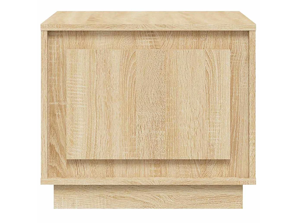 Table basse chêne sonoma 51x50x44 cm bois d'ingénierie