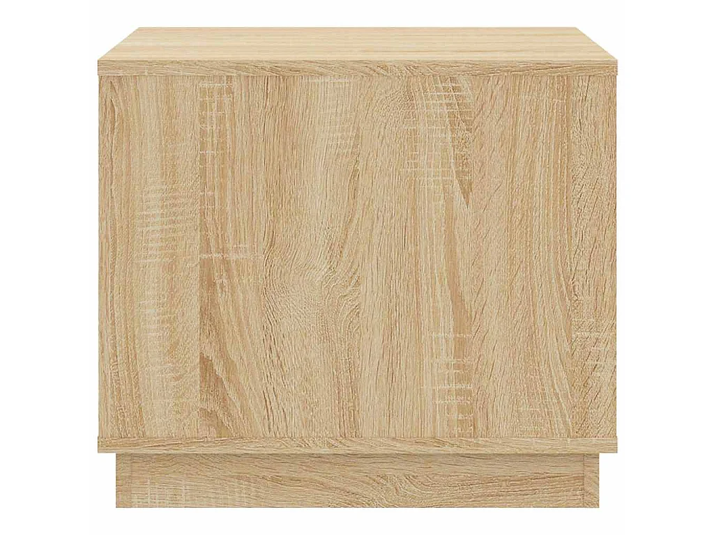 Table basse chêne sonoma 51x50x44 cm bois d'ingénierie