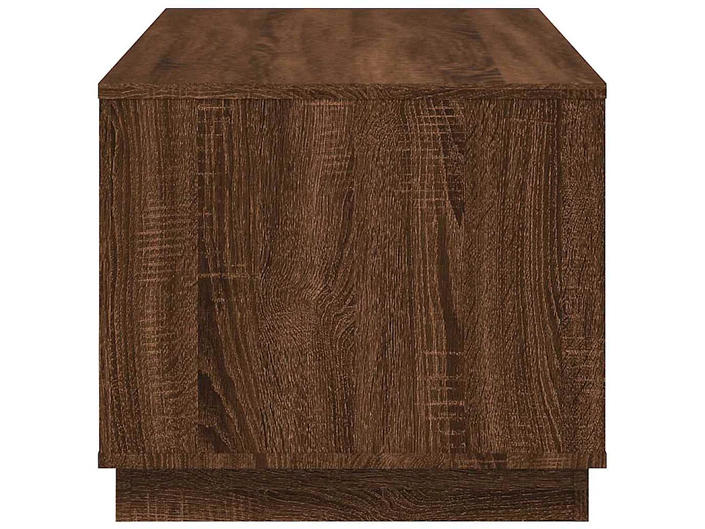 Salontafel 102x50x44 cm bewerkt hout bruin eikenkleur