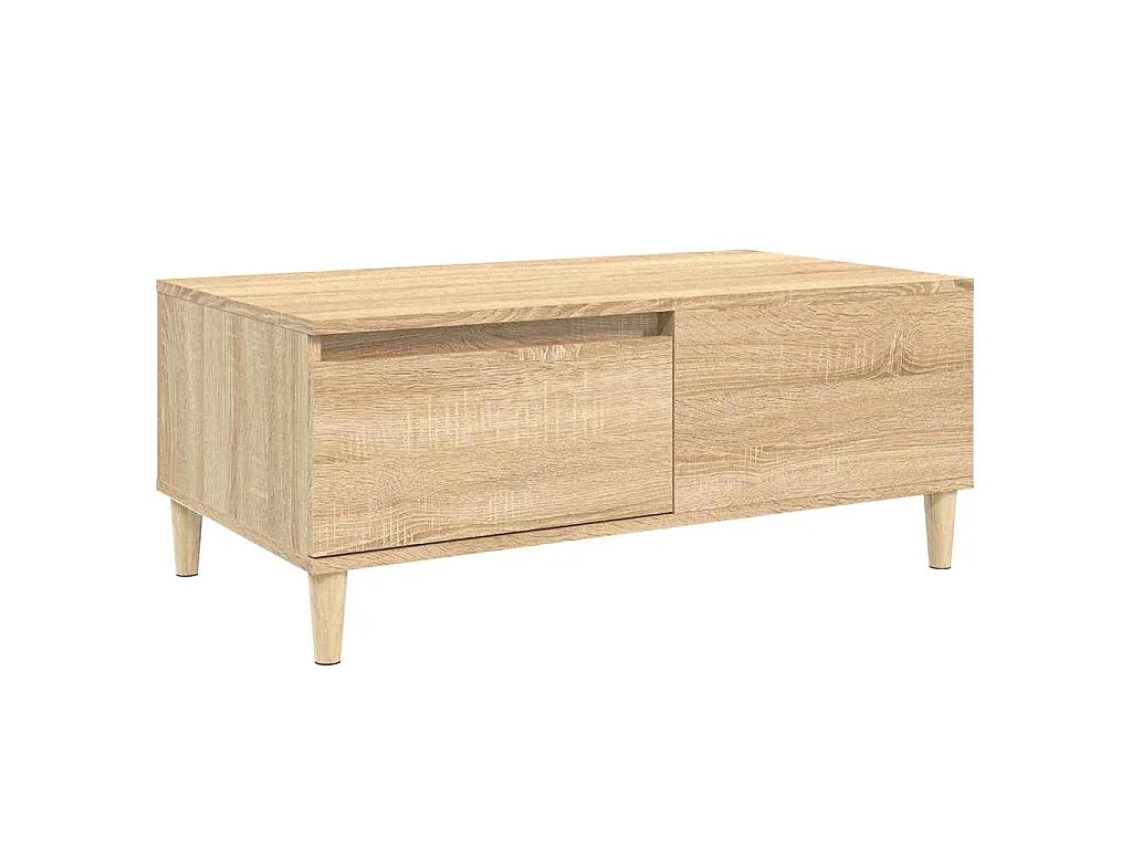 Table basse Chêne sonoma 90x50x36,5 cm Bois d'ingénierie