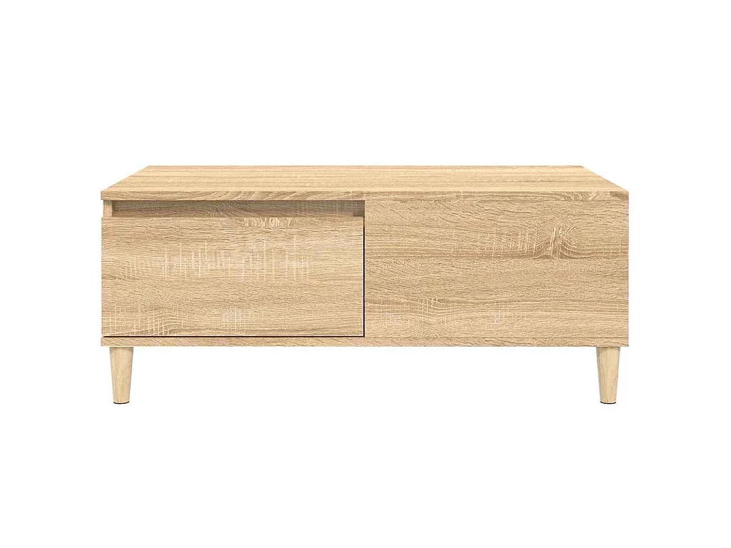 Table basse Chêne sonoma 90x50x36,5 cm Bois d'ingénierie