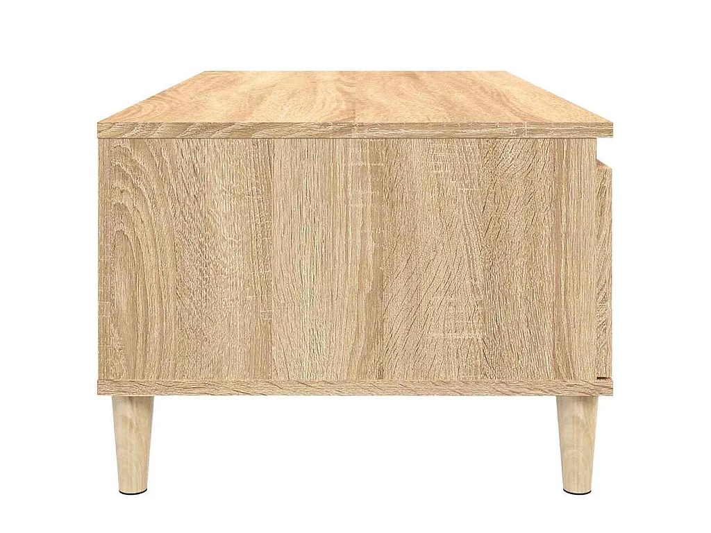 Table basse Chêne sonoma 90x50x36,5 cm Bois d'ingénierie