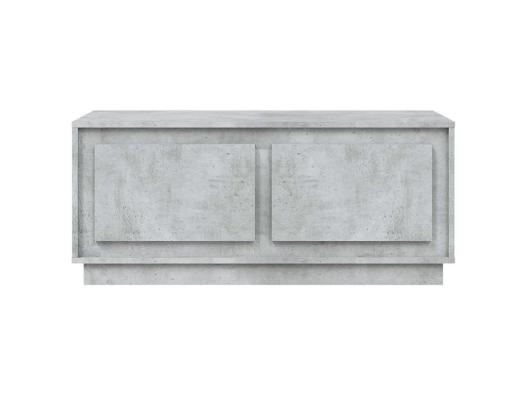 Salontafel 102x50x44 cm bewerkt hout betongrijs