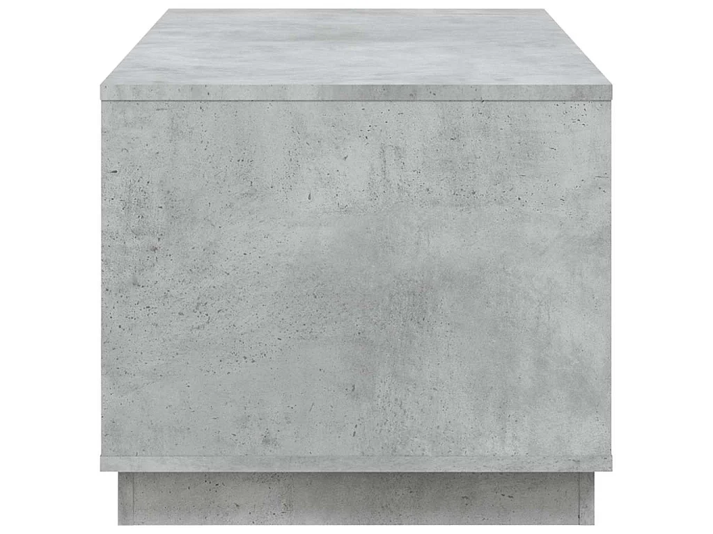 Salontafel 102x50x44 cm bewerkt hout betongrijs