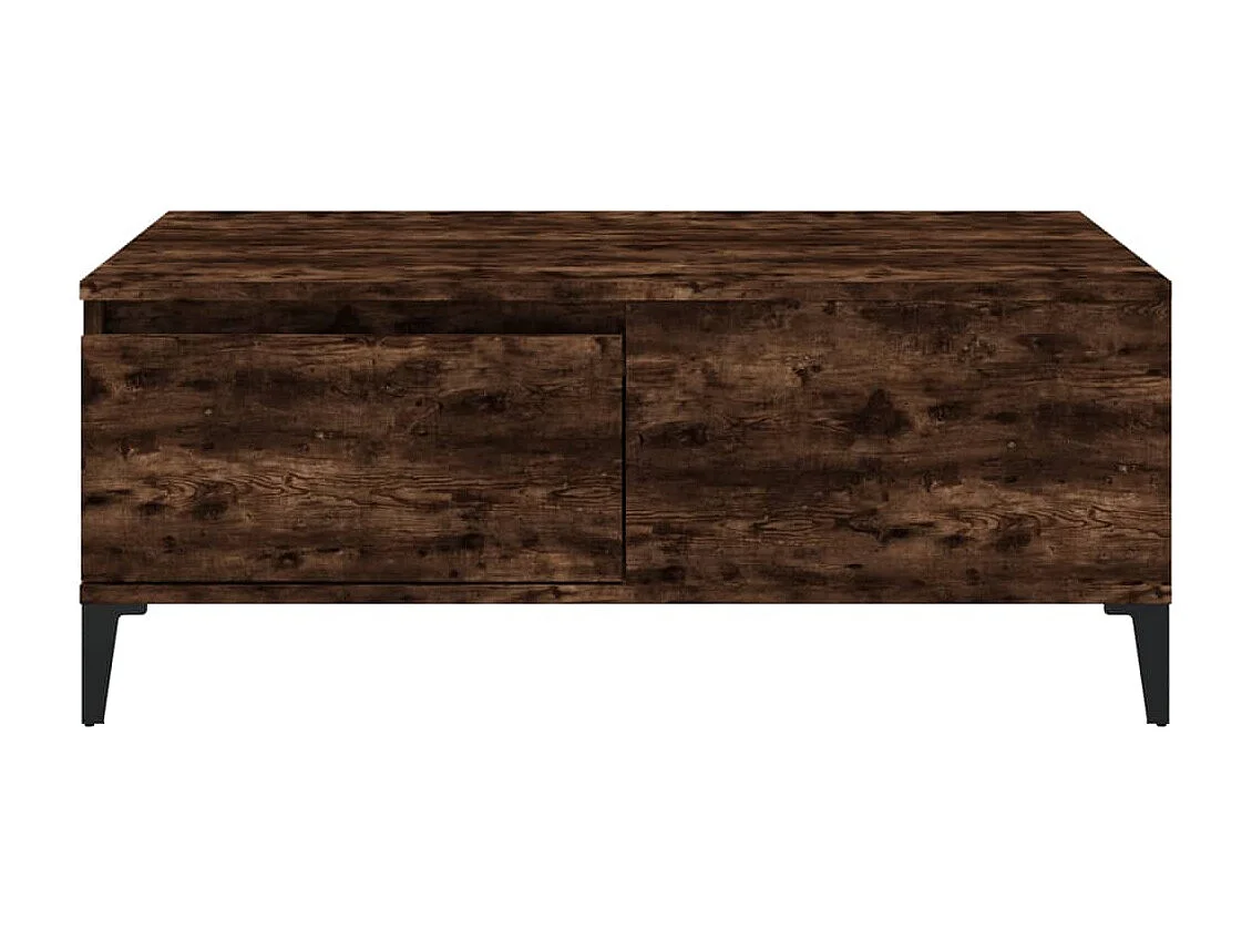 Mesa de centro 90x50x36,5 cm derivados madeira carvalho fumado