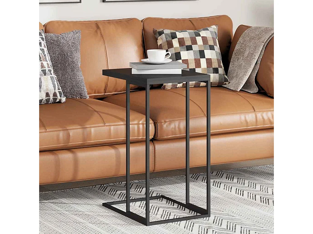 Table d'appoint Noir 40x30x59 cm Bois d'ingénierie