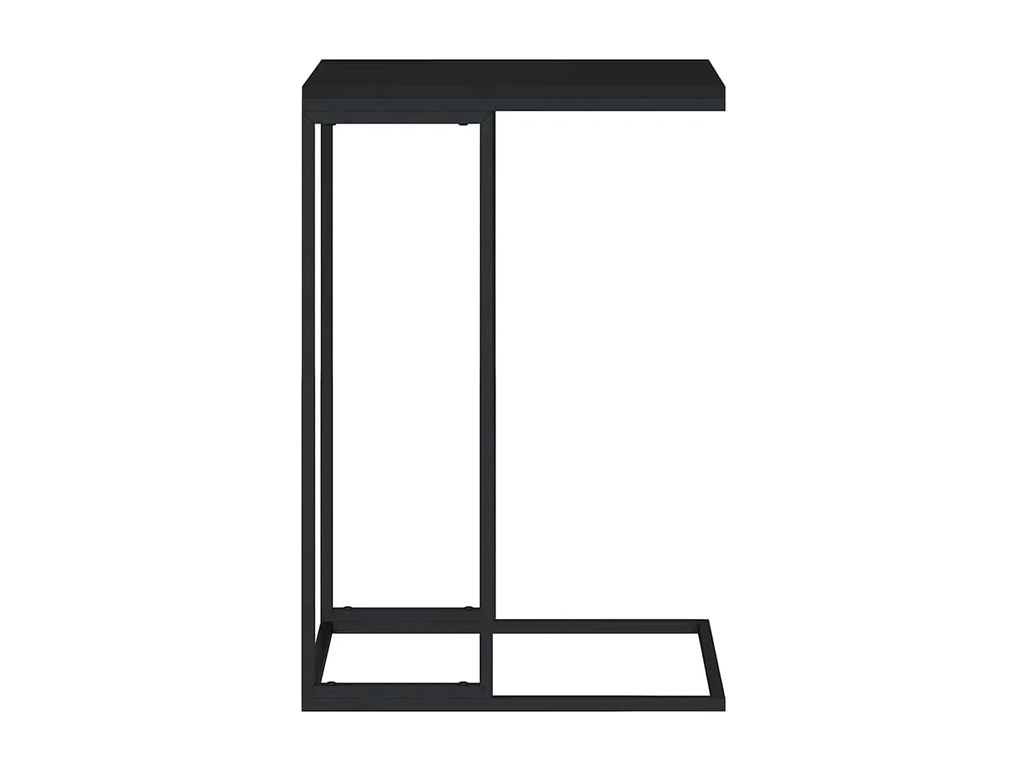 Table d'appoint Noir 40x30x59 cm Bois d'ingénierie