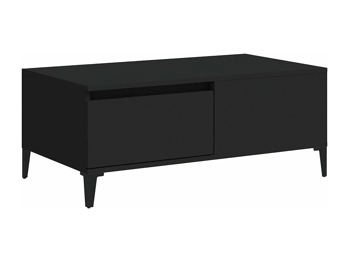 Mesa de centro 90x50x36,5 cm derivados de madeira preto