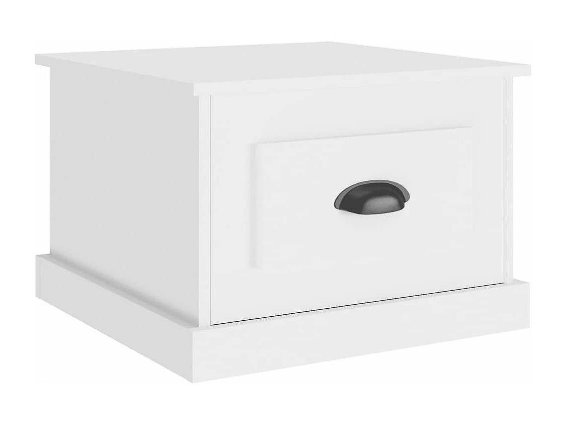 Mesa de centro 50x50x35 cm derivados madeira branco