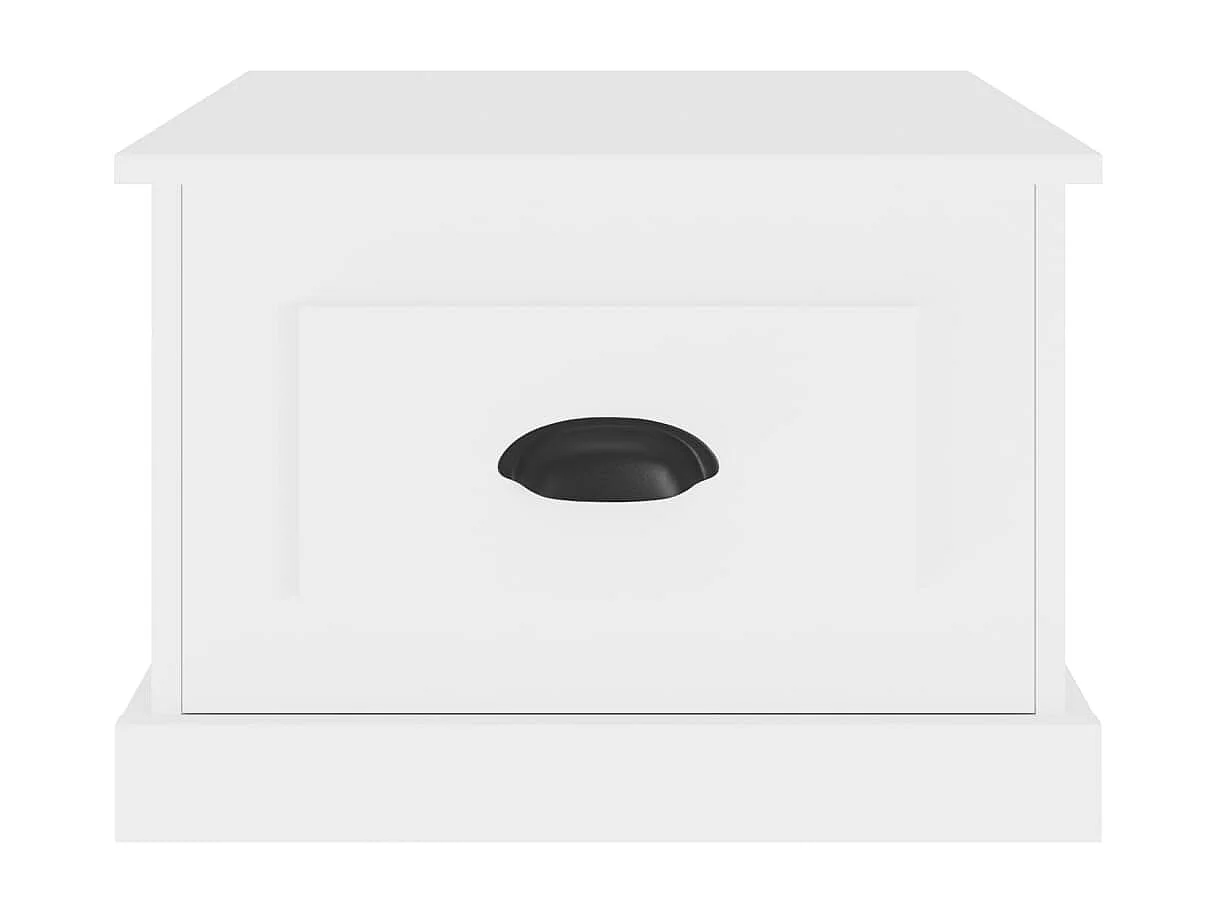 Mesa de centro 50x50x35 cm derivados madeira branco