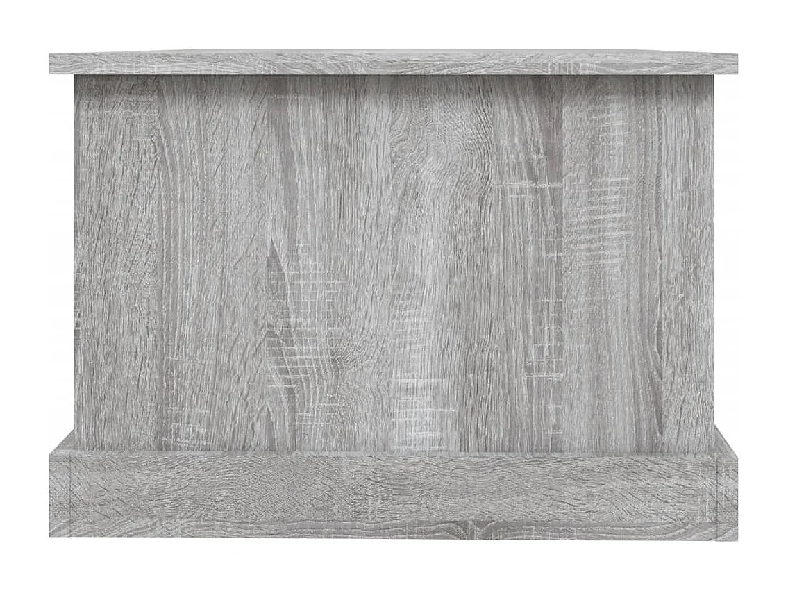 Tavolino da Salotto Grigio Sonoma 90x50x35 cm Legno Multistrato