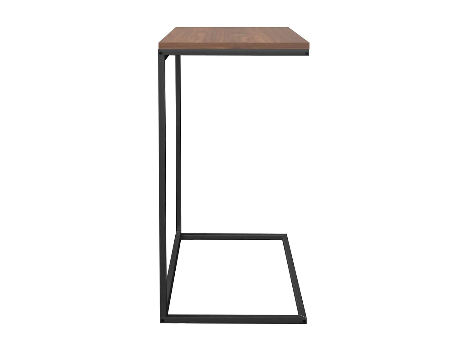 Table d'appoint Noir 55x35x66 cm Bois d'ingénierie