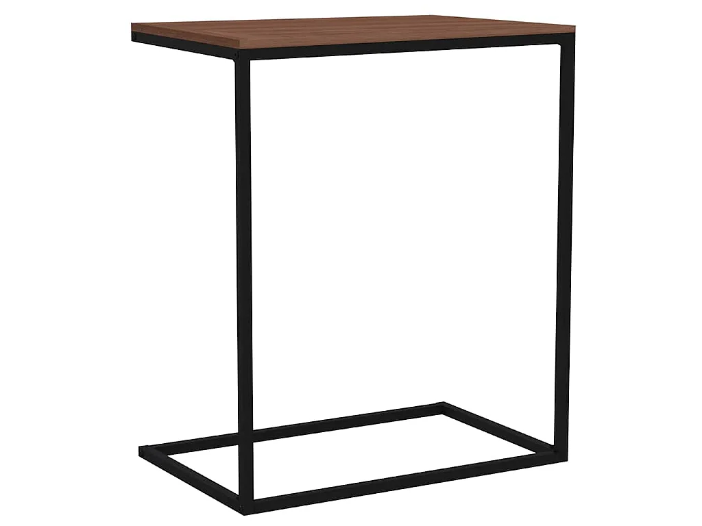 Table d'appoint Noir 55x35x66 cm Bois d'ingénierie