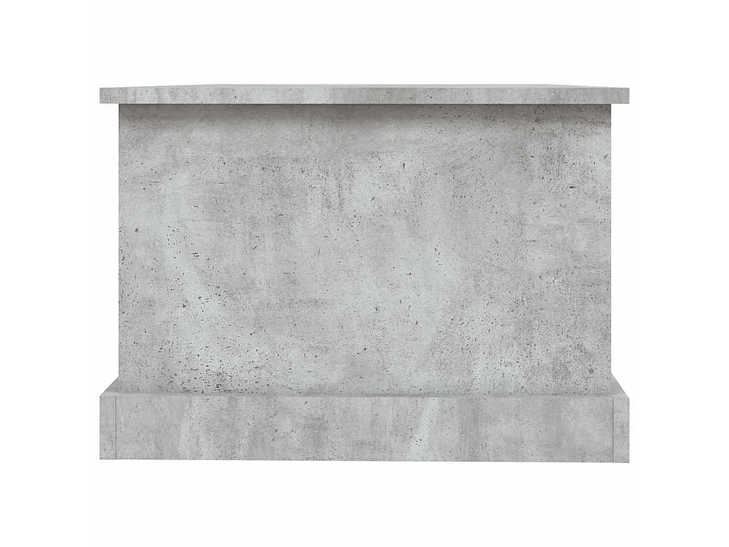 Table basse Gris béton 90x50x35 cm Bois d'ingénierie