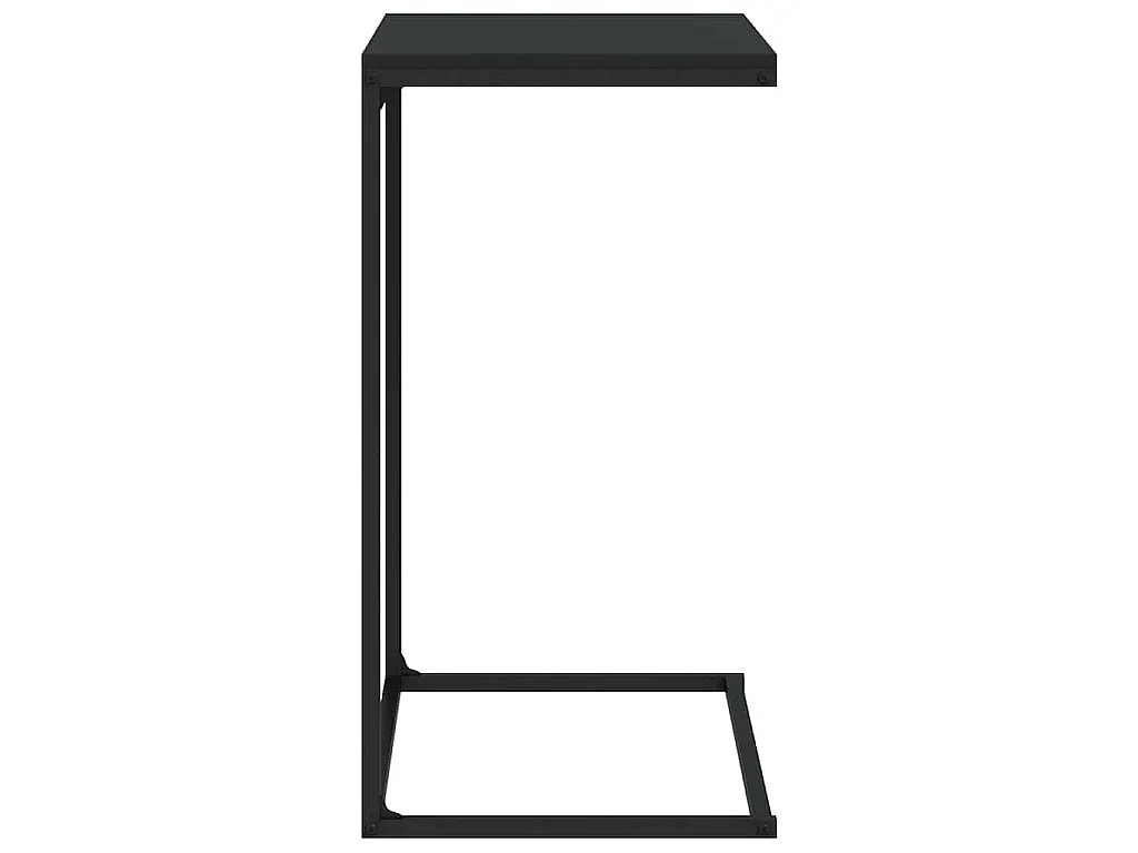 Table d'appoint Noir 55x35x66 cm Bois d'ingénierie