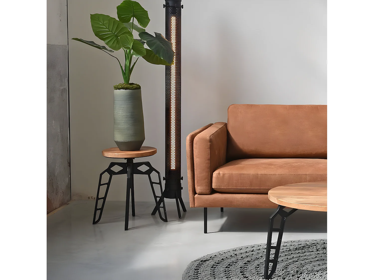 Hoektafel Flintstone 45x39 cm