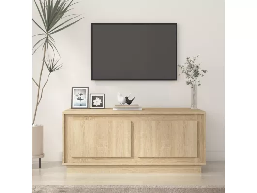 Kauf Unique Couchtisch Sonoma-Eiche 102x50x44 cm Holzwerkstoff