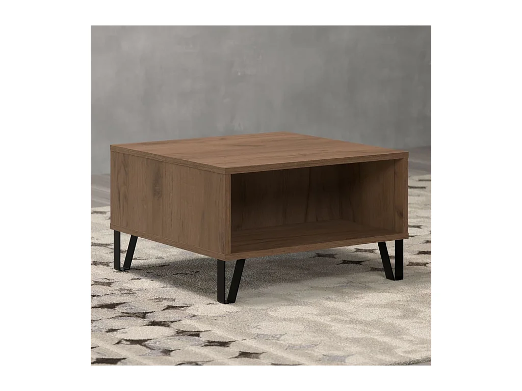 Table basse Montez Chêne doré artisanal