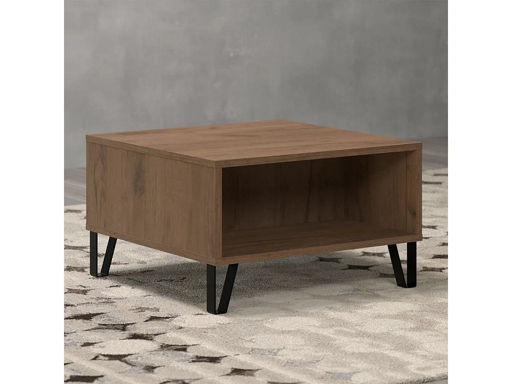 Salontafel Montez artisan goud eikenkleurig