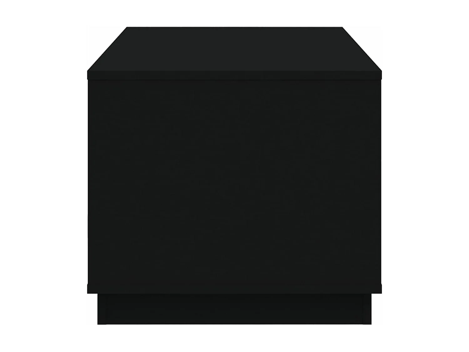 Couchtisch Schwarz 102x50x44 cm Holzwerkstoff