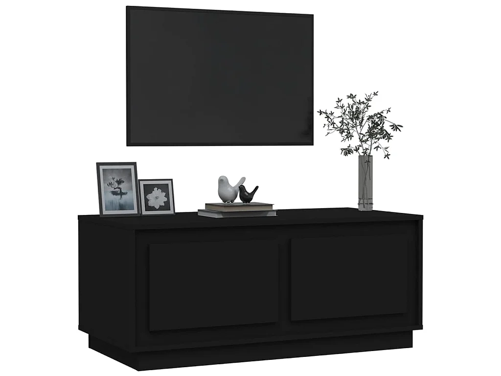 Mesa de centro 102x50x44 cm derivados de madeira preto