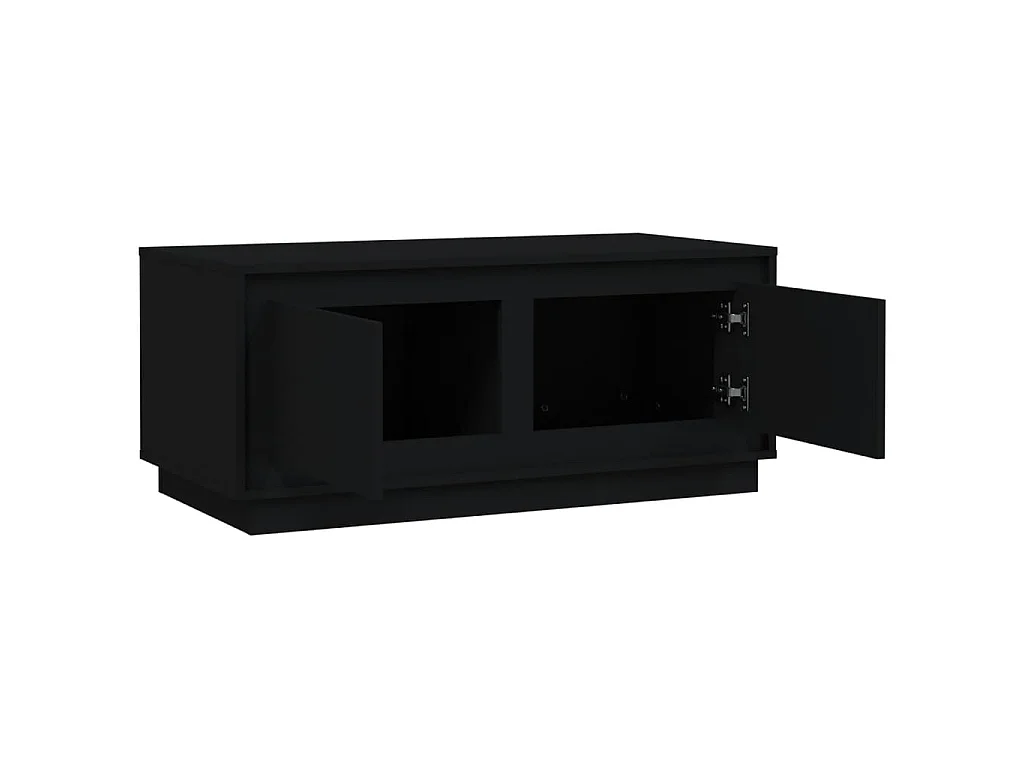 Mesa de centro 102x50x44 cm derivados de madeira preto