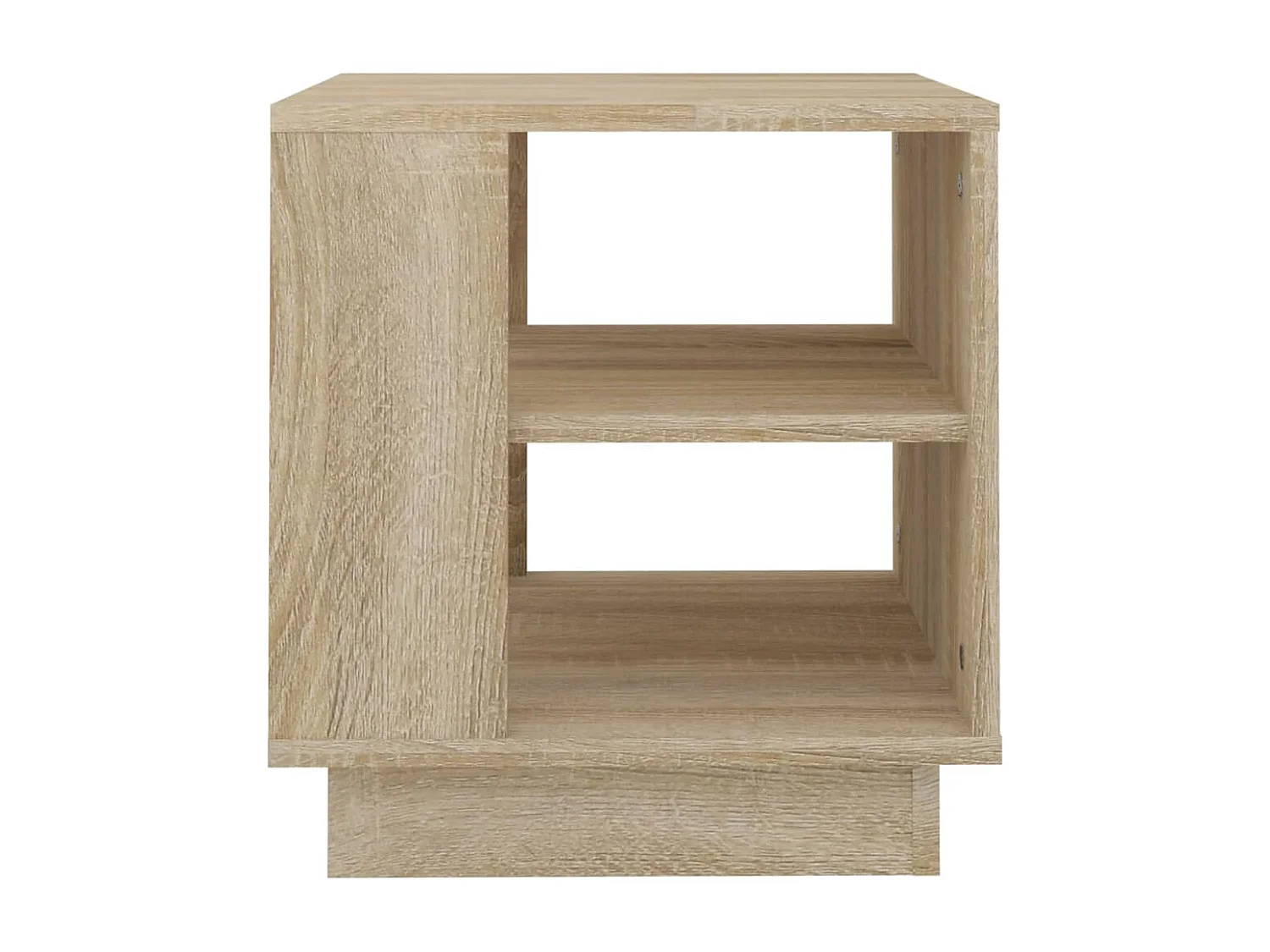 Table basse chêne sonoma 40x40x43 cm bois d'ingénierie