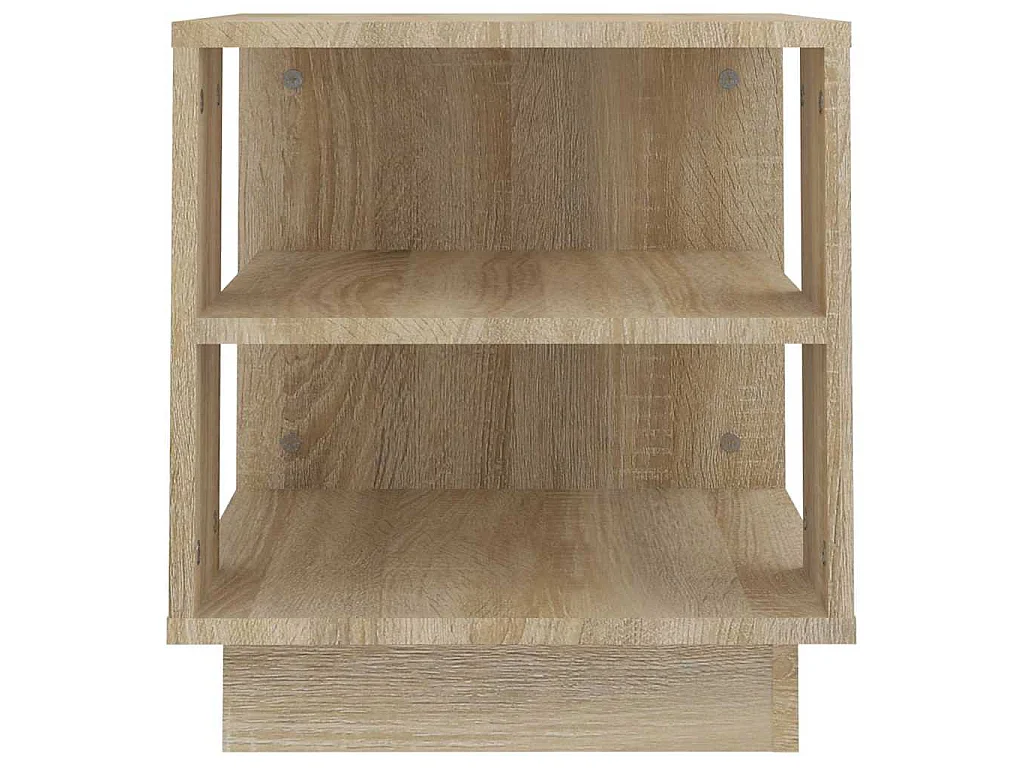 Couchtisch Sonoma-Eiche 40x40x43 cm Holzwerkstoff