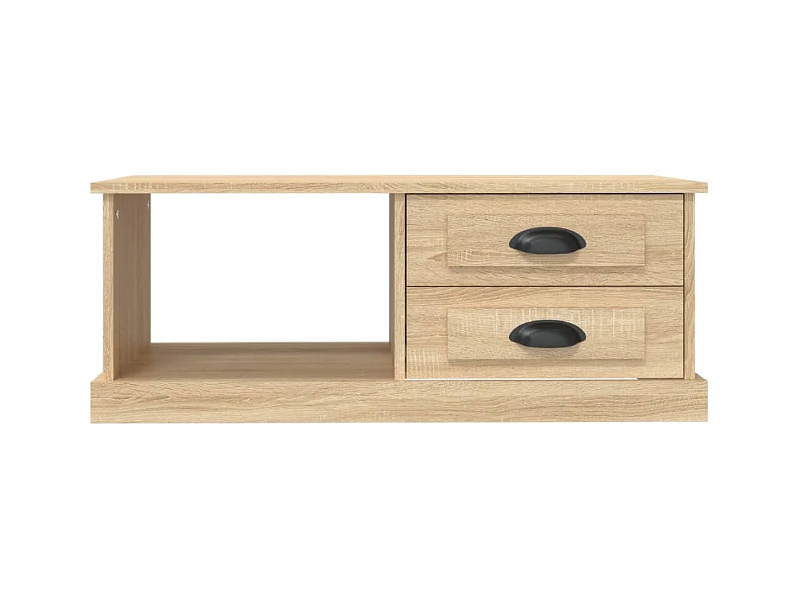 Table basse Chêne sonoma 90x50x35 cm Bois d'ingénierie