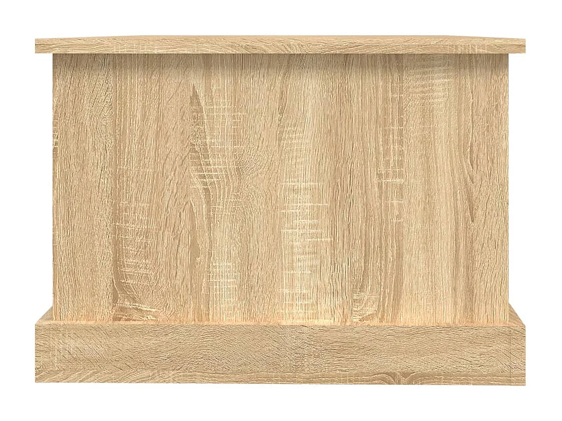 Salontafel 90x50x35 cm bewerkt hout sonoma eikenkleurig