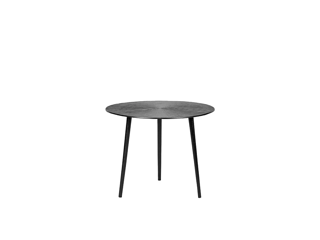 Table basse Nobby 50x50x40 cm Noir