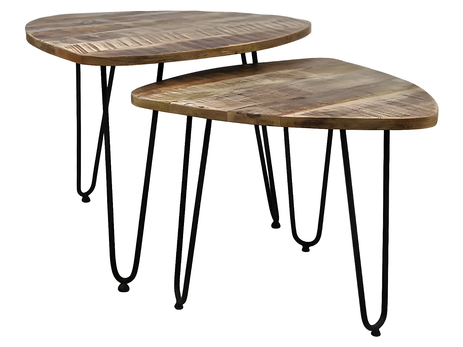 Ensemble de tables basses 2 pcs Dexter