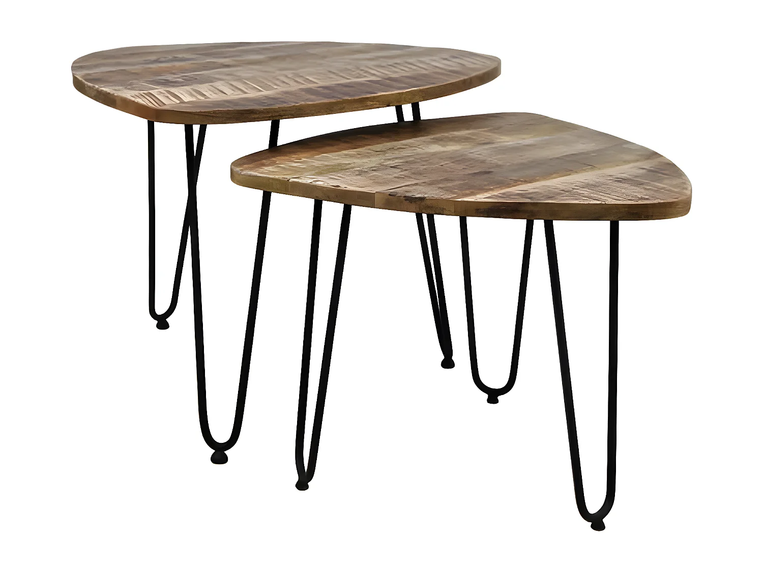 Ensemble de tables basses 2 pcs Dexter