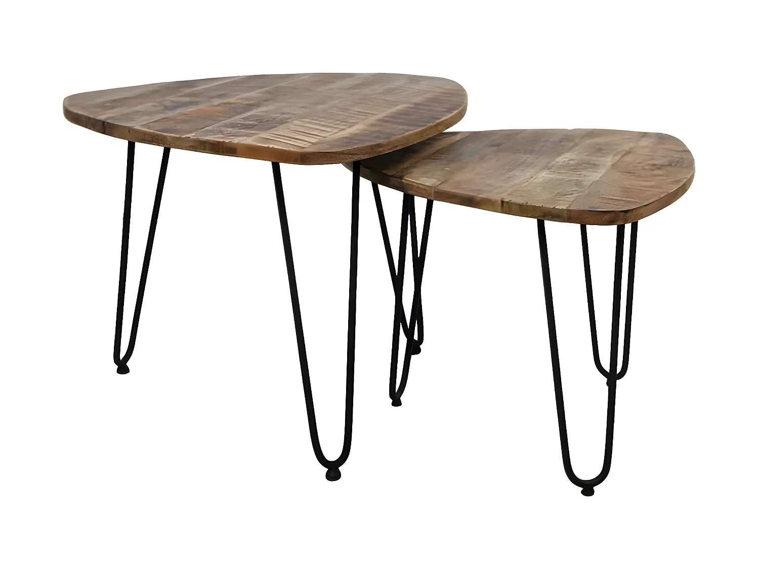 Ensemble de tables basses 2 pcs Dexter