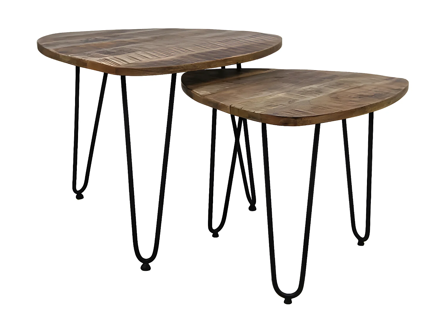 Ensemble de tables basses 2 pcs Dexter