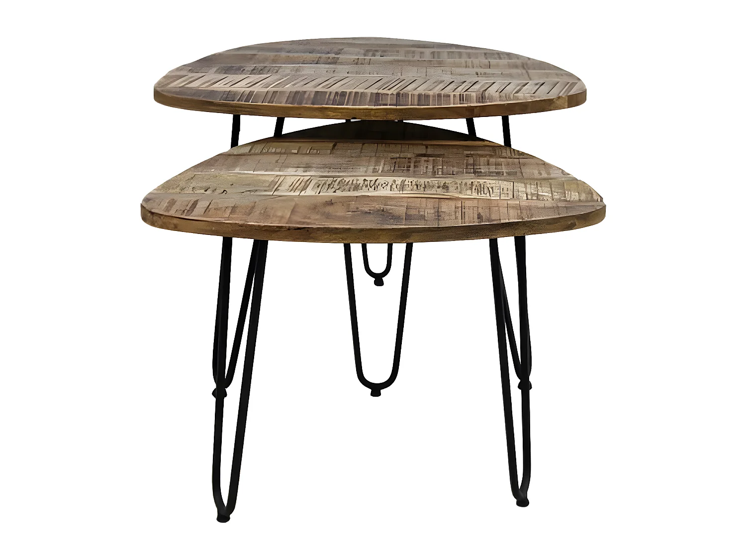 Ensemble de tables basses 2 pcs Dexter