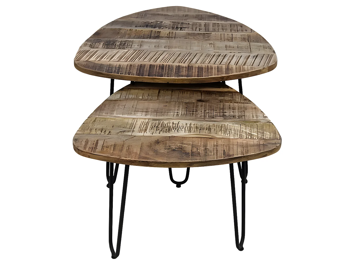 Ensemble de tables basses 2 pcs Dexter