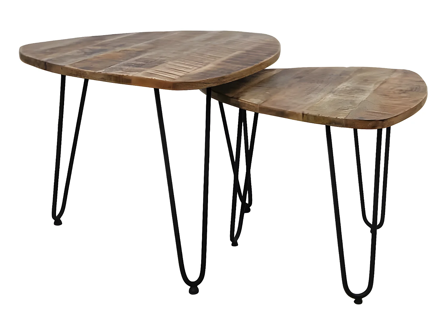 Ensemble de tables basses 2 pcs Dexter